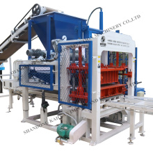 china concrete interlocking brick block making machine